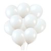 white latex balloons
